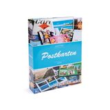 Postkarten Leuchtturm Postkarten Album für 200 Postkarten, inkl. 50 festeingebundenen Klarsichthüllen