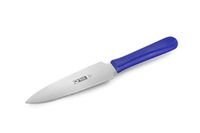 thermohauser Taartmes (staal, roestvrij), dubbelzijdig zagen en vlakslijpen, blauwe kunststof handgreep, lemmet 16 cm