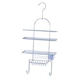 MSV 140044 doucheplank verchroomd staal 25 x 10,6 x 53 cm