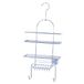 MSV 140044 doucheplank verchroomd staal 25 x 10,6 x 53 cm