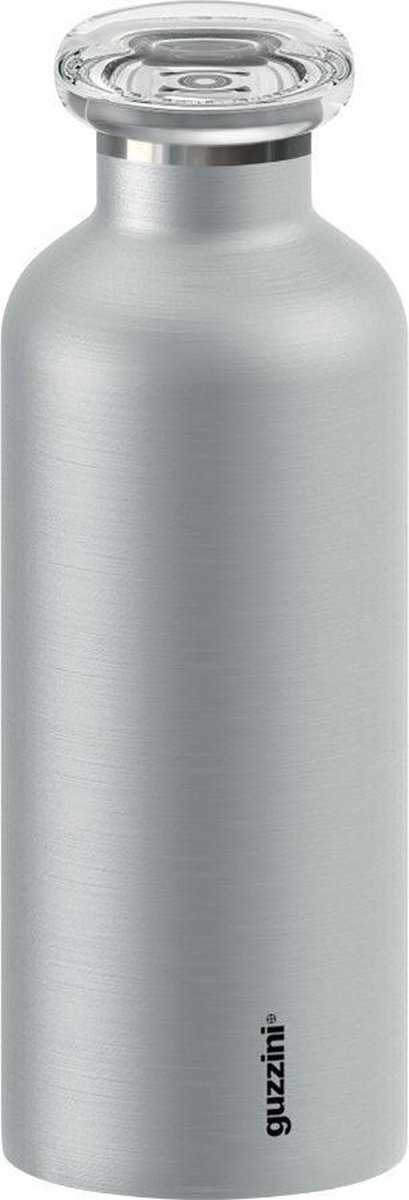 Fratelli Guzzini Guzzini On the Go Thermofles staal/zilver - 0.5Ltr