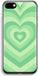 Case Company® iPhone 7 Case - Heart Green - Soft Cover