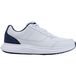 FootJoy Chaussures de golf pour hommes Hampton, sans crampons, blanc/bleu marine
