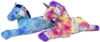 Peluche licorne bleu 63 CM