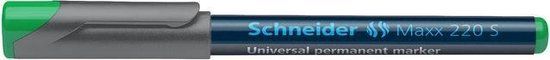 Schneider Schrijfwaren Schneider Maxx 220 S universele marker groen (doos met 10 stuks)