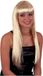 Funny Fashion Pruik lang stijl blond met pony
