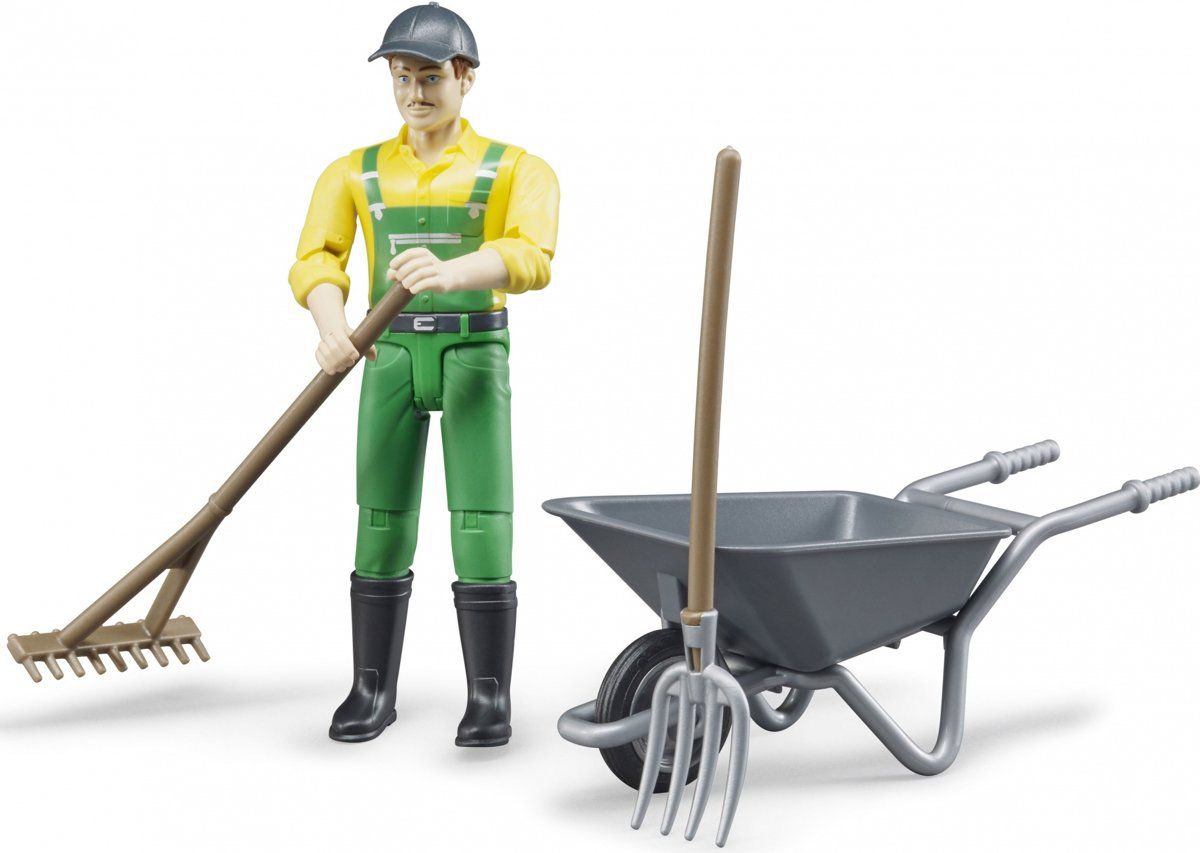 Bruder 62610 - Speelgoedfiguren kinderen - geel, groen - kunststof - 0,25 - 8,25 jaar