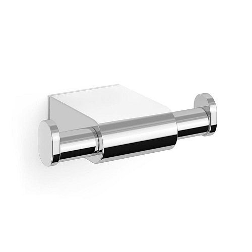 ZACK Atore dubbele handdoekhaak - zilver