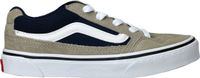 Vans Caldrone Uniseks kindersneakers, suède/mesh, grijs/blauw, 38 EU