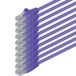 1aTTack.de CAT.6 Ethernet LAN-netwerkkabel 0,5 m violet 10 stuks