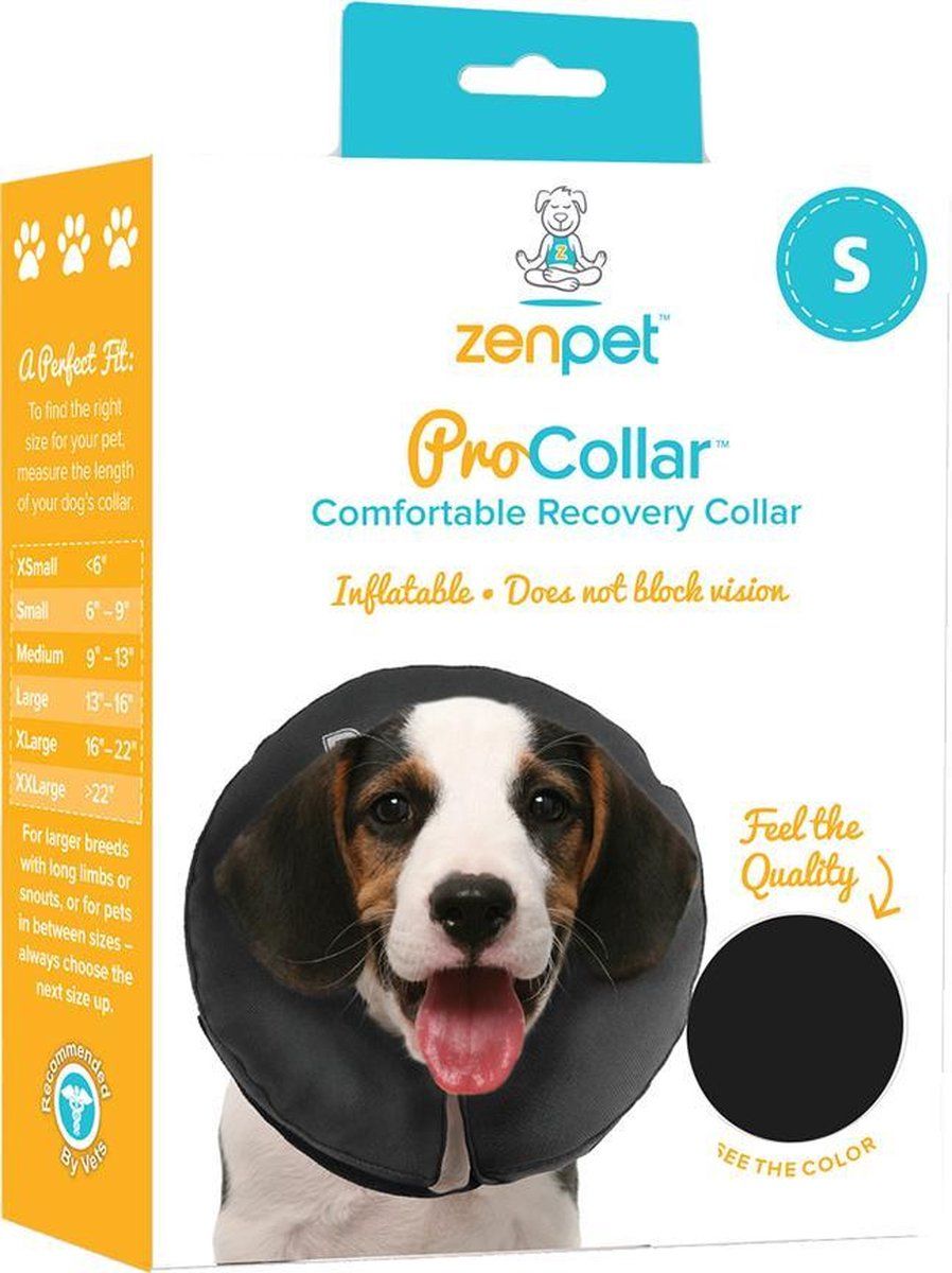 Zenpet Pro Collar - S - Zwart
