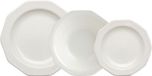 Queen's Artic White 12-delig keramisch tafelservies voor 4 personen, wit