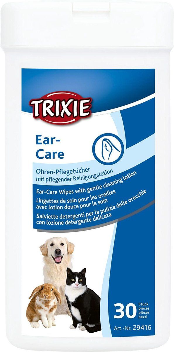 TRIXIE oor verzorgingsdoekjes 30 stuks