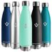 Vikaster Thermosfles, 0,75 l, lekvrij, 750 ml, BPA-vrij, herbruikbaar, roestvrij staal, voor camping, yoga, gym, fitness, reizen, outdoor