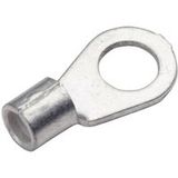 Cimco 180402 Ringkabelschoen Dwarsdoorsnede (max.): 1 mm² Schachtdiameter: 4.3 mm Ongeïsoleerd Metaal 1 stuk(s)