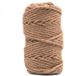 JHUBERS- Jute Touw 6mm Dikte - 50 Meter Lengte - Sterk Natuurlijk Touw - Tuin/Decoratie - Biologisch Afbreekbaar - Handgemaakt