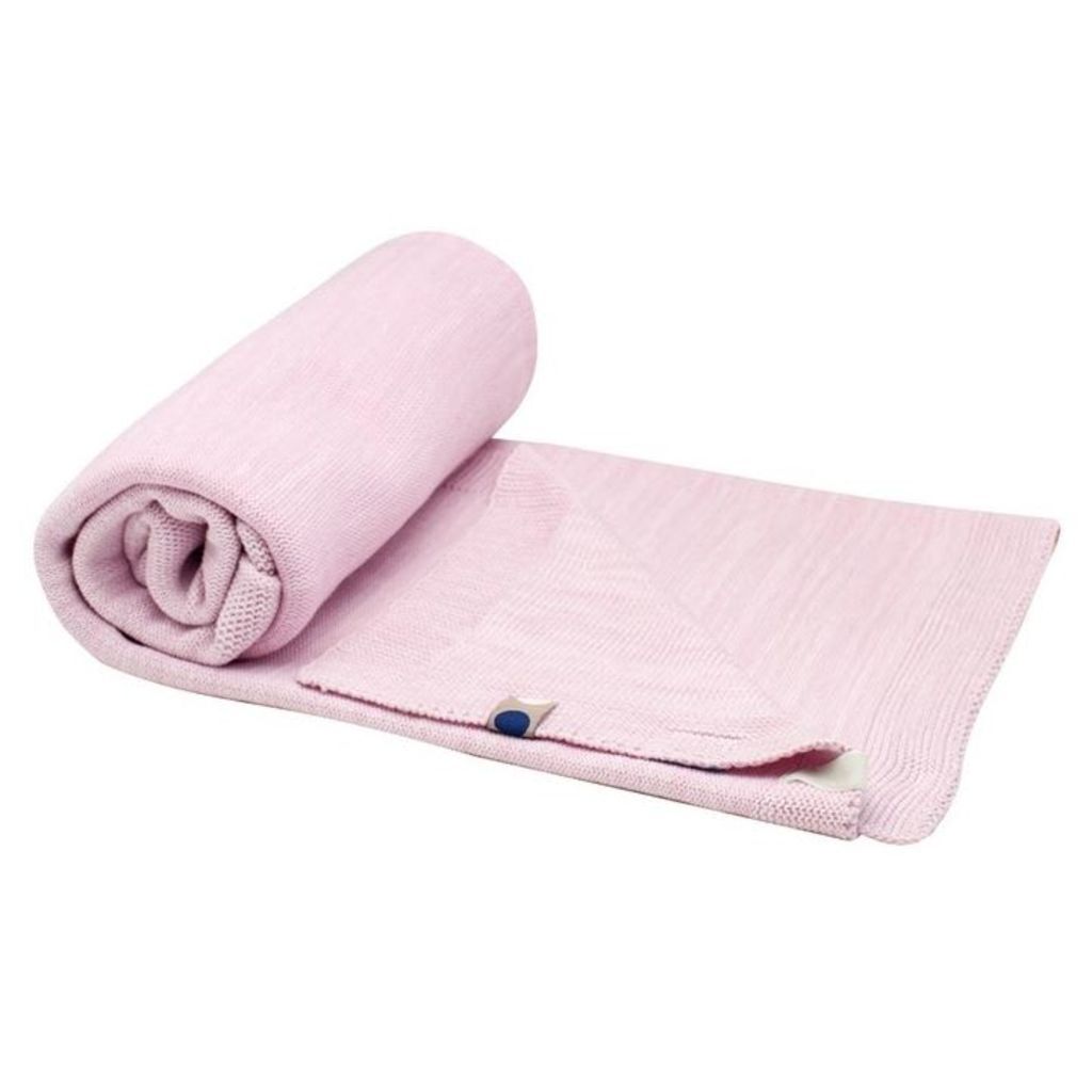 Snoozebaby Crib Blanket Stylish Powder Pink