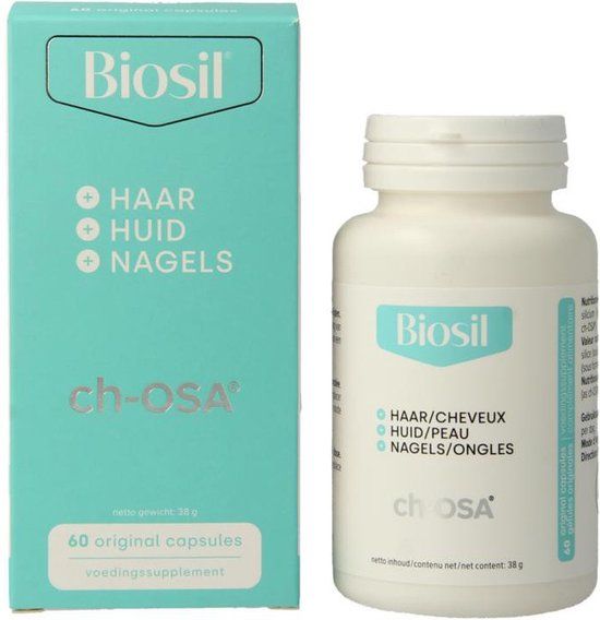BioSil - Silicium Huid Haar Nagels - 60Ca