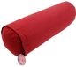Yogi & Yogini Bolster rood rond 60x20 cm