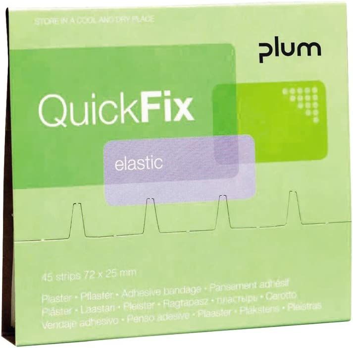 PLUM QuickFix - 7.5 x 2.5 cm - 45 pleisters