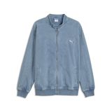 PUMA Veste de survêtement décontractée délavé T7 Future.PUMA.Archive Unisexe, Cool Blue, XL