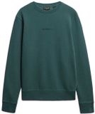 Superdry Micro Logo Sweatshirt Stormy Green 2XL Man