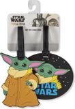 Disney's The Mandalorian Grogu The Child Multicoloured 2 piece Luggage Tags