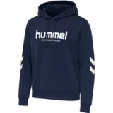 Hummel Dames Hoodie Legacy 2.0 Katoen Blauw S