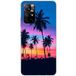 Xiaomi Bedrukt siliconen hoesje compatibel met Xiaomi Redmi Note 11 5G, Xiaomi Redmi Note 11S 5G Palmiers colores
