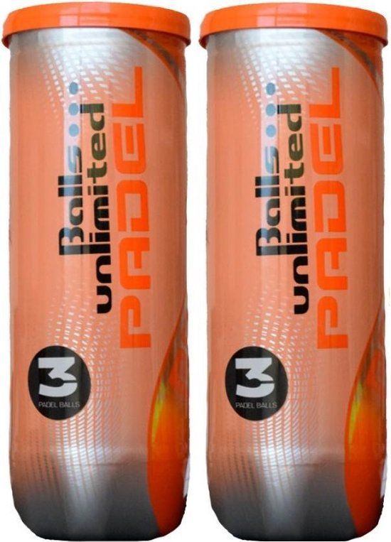 Balls Unlimited Padel Ballen - 6 stuks - Geel