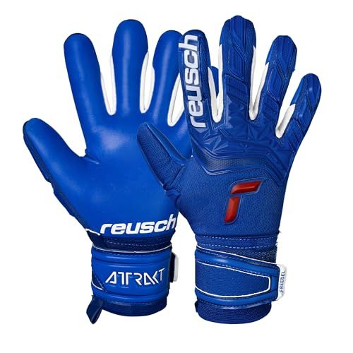 Reusch Attrakt Freegel Silver keepershandschoenen blauw maat 12