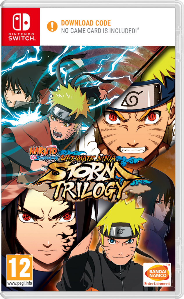Namco Bandai naruto ultimate ninja storm trilogy (code in the box Nintendo Switch