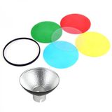 Godox AD-M Mini Réflecteur pour AD200 - Noir, Vert, Bleu clair, Rouge, Argent, Jaune