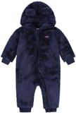 Levi's Kids Bear Sherpa Romper Blauw 18 Months Jongen