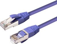 Microconnect MC-SFTP6A005P netwerkkabel Paars 0,5 m Cat6a S/FTP