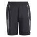 adidas uniseks-kind Color Block Woven Shorts, black/grey six/white, 13-14 Years