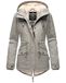 MARIKOO Parka d'hiver 'Manolya' gris