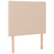 VidaXL Hoofdbord Cappuccino 90x5x118/128 cm Kunstleer