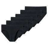 SCHIESSER Slip zwart