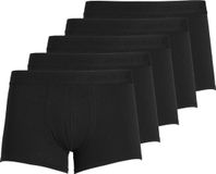 JACK & JONES PLUS SIZE JACK & JONES PLUS JACTONE IN TONE TRUNKS 5 PACK NOOS PLS Heren Trunks Zwart 3XL