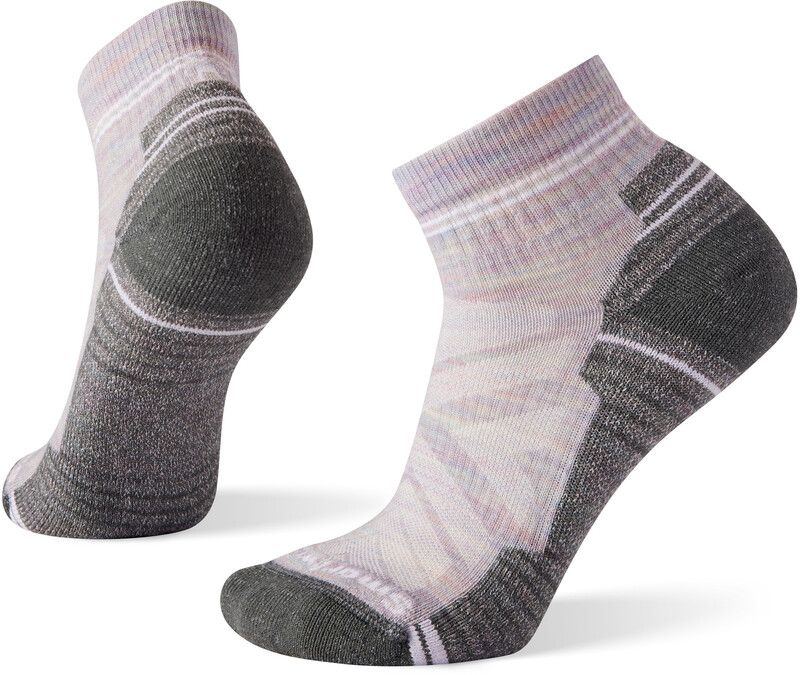 Smartwool Hike Light Cushion Enkelsokken Dames - violet/grijs