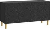 vidaXL TV-kast 99 x 34,5 x 50 cm Zwart Bewerkt hout