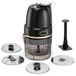ADLER EUROPE compacte elektrische rasp, 4-in-1, 900 ml, 4 inzetstukken, 200W