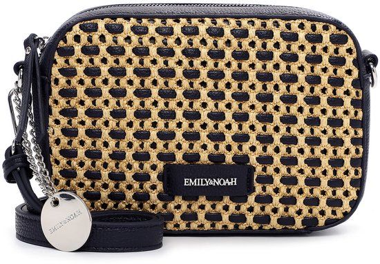 EMILY & NOAH Schoudertas E&N Jella (65680) Dames Handtassen Blue 500