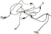 RECMAR Shock koord met nylon knevels en RVS haken (diameter 8mm, Lengte 200cm)