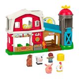 Fisher-Price Little People JGX09 Speelset, boerderijplezier, muzikaal en pedagogisch spel voor kinderen vanaf 1 jaar, meertalige versie