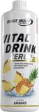 Best Body Nutrition Fitnesshotline Low Carb Vital Drink - 1000 ml - Pineapple