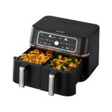 Ochama Friteuse à air chaud à double chambre, 9 L avec deux zones