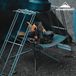 Shenzhen Haorui Industrial Technology Co., Ltd. Brasero portable - Pliable et à bois - Acier inoxydable - Argent