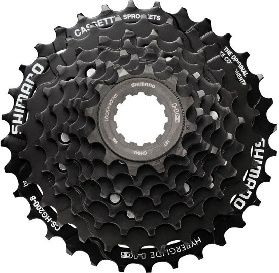 Shimano Cassette Cs-hg200 Tx 8s 11-32t Zwart